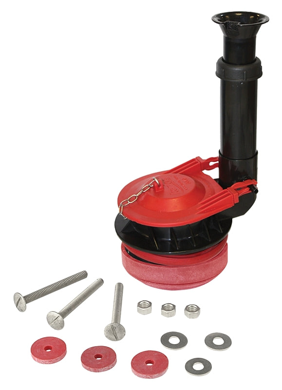 Korky 5030BP Flush Valve with Tank-to-Bowl Gasket Kit