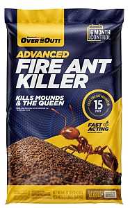 Over 'n Out 100522662 Fire Ant Killer, Solid, 23 lb, Mild Detergent