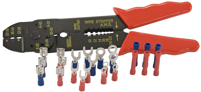 Gardner Bender GS-67K Stripper and Crimper Tool Kit, 22 to 14 AWG Wire, 22 to 10 AWG Stripping