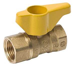 ProLine Series 110-224HC Gas Ball Valve, 3/4 in Connection, FPT, 200 psi Pressure, Manual Actuator, Brass Body