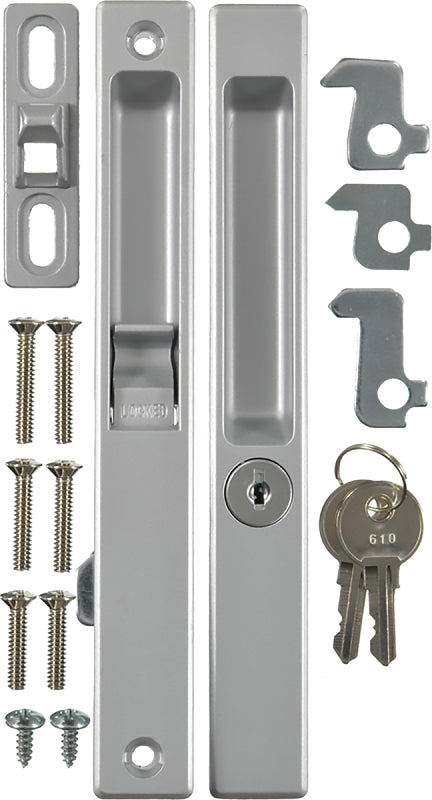 Wright Products VK1195 Patio Lockset, Aluminum