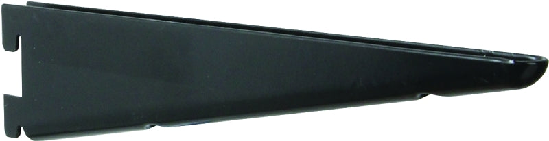 Knape & Vogt 182 Series 182 BLK 7 Shelf Bracket, 7-1/4 in L, 1.88 in H, Steel