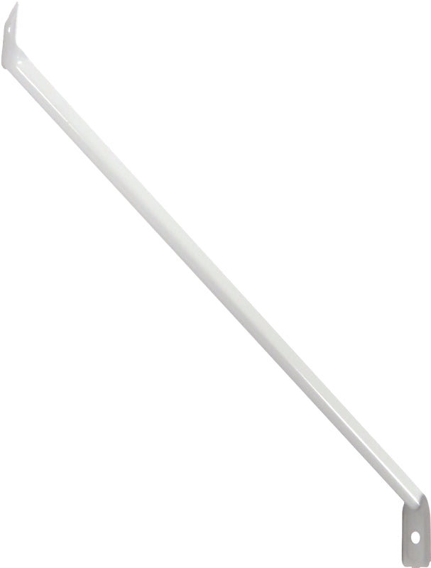 ClosetMaid 1103 Support Bracket, 12 in L, 2 in H, Steel, Epoxy-Coated, Pack of 100