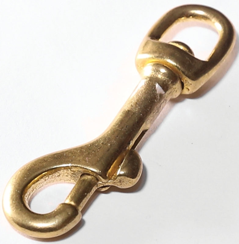 Baron 5025B-1/2 Bolt Snap, 1/4 in Snap Opening, 3 in L Dimensions, 80 lb Working Load, Bronze