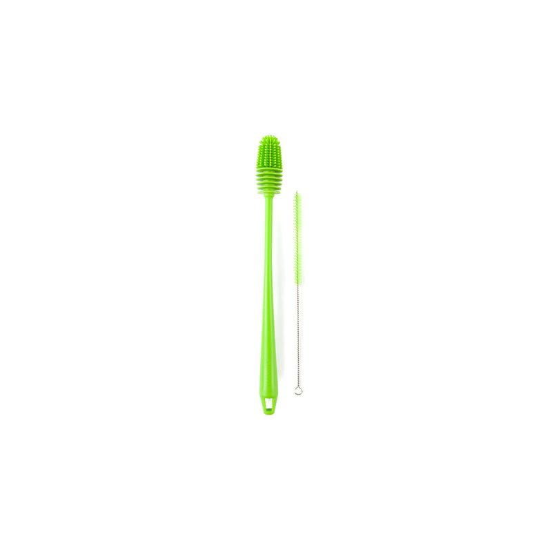 Manna 2 in. W Soft Bristle Polypropylene Handle Bottle Brush, Pack of 6