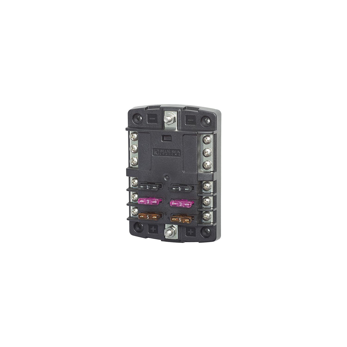 Blue Sea Systems 5030 ST Blade Common Source ATO/ATC Fuse Block w/Negative Bus - 6 Circuits