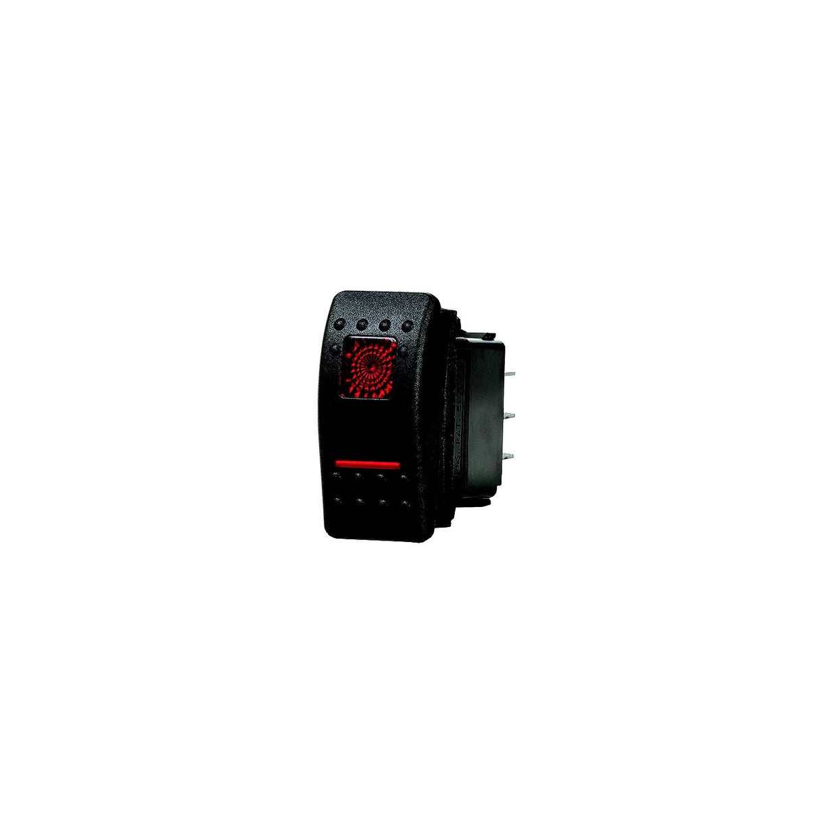 Blue Sea 7936 Water Resistant Contura II Switch, Black, On-Off-On