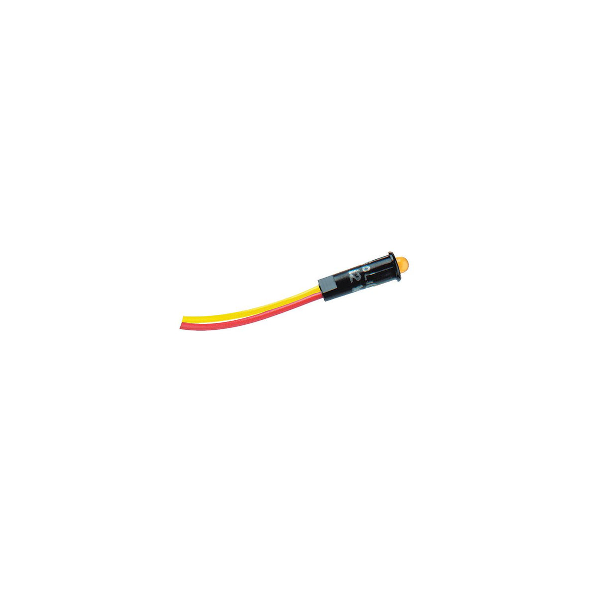 LED Amber 11/64″ 12VAC