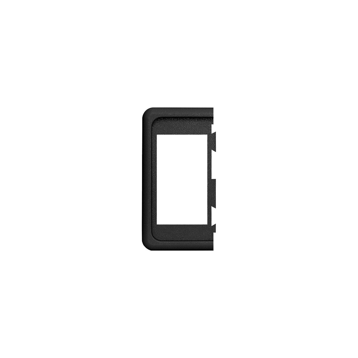 V-Series End Mount Plate Black