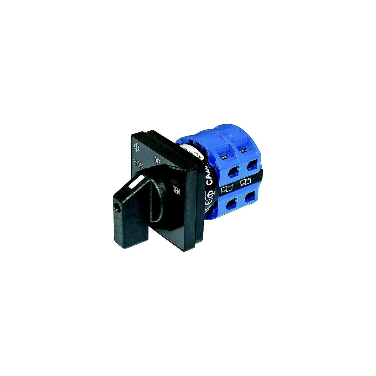 Blue Sea Systems 9009 AC Rotary Switch - OFF + 2 Positions 30A, 2 Pole