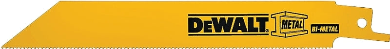 DEWALT DW4813-2 Reciprocating Saw Blade, 2-7/8 in W, 6 in L, 24 TPI, Bi-Metal Cutting Edge