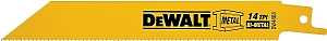 DEWALT DW4808 Reciprocating Saw Blade, Applicable Materials: Angle Iron, Fiberglass, Metal, Rubber, 3/4 in W, 6 in L