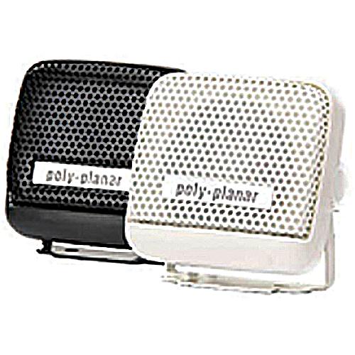 Poly-Planar MB21B Waterproof VHF Extension Speakers Surface Mount 8W 2-15/16″ x 2-3/4″, Black