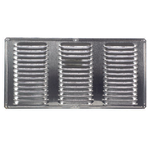 Air Vent 8 in. H X 16 in. L Mill Aluminum Undereave Vent, Pack of 24