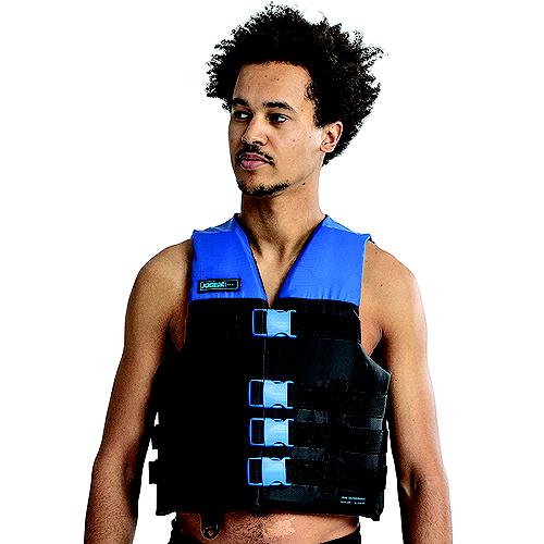 Jobe 247722009LXL Adult Nylon Dual Size Vest, Lg/XL, Blue