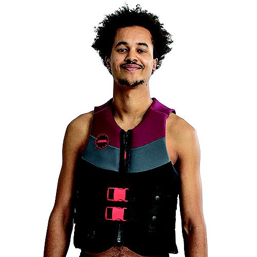 Jobe 2477220222XL Men's Neoprene Vest, 2XL, Burgundy Red