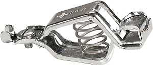 Gardner Bender 14-505 Charger Clip, 5 A, Steel Contact, Silver Insulation