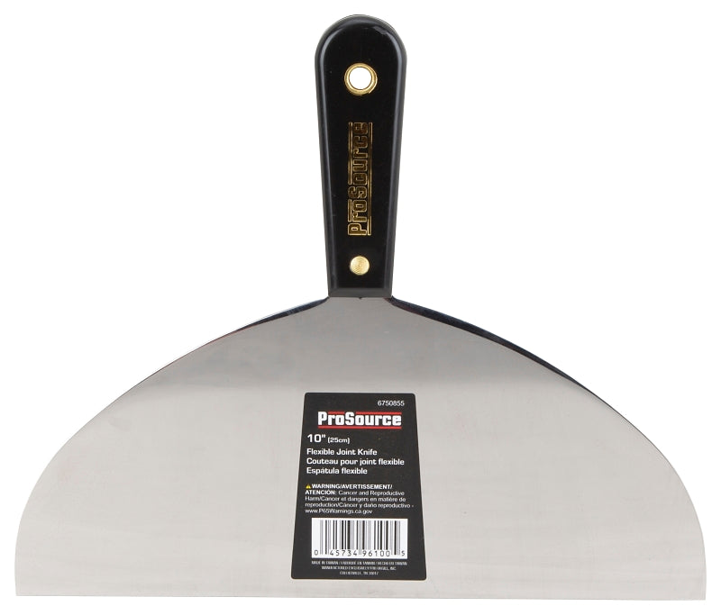 ProSource 01120 Joint Knife, 4-1/2 in W Blade, 10 in L Blade, HCS Blade, Full-Tang Blade, Comfort-Grip Handle