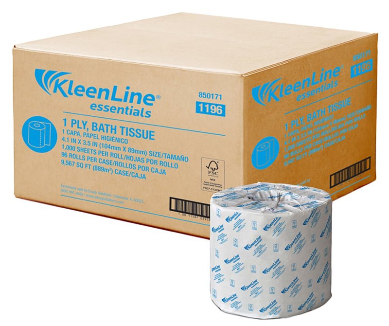 North American Paper Classic Series 880299 Bathroom Tissue, 4 x 3-3/4 in Sheet, 1-Ply, Paper