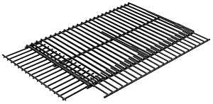 GrillPro 50335 Cooking Grill Grid, 24-1/2 in L, 16-1/2 in W, Steel, Porcelain Enamel-Coated