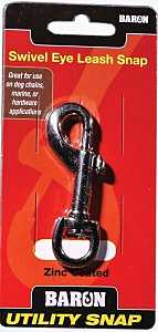 Baron C-5025-1/2 Leash Snap, Zinc, Nickel