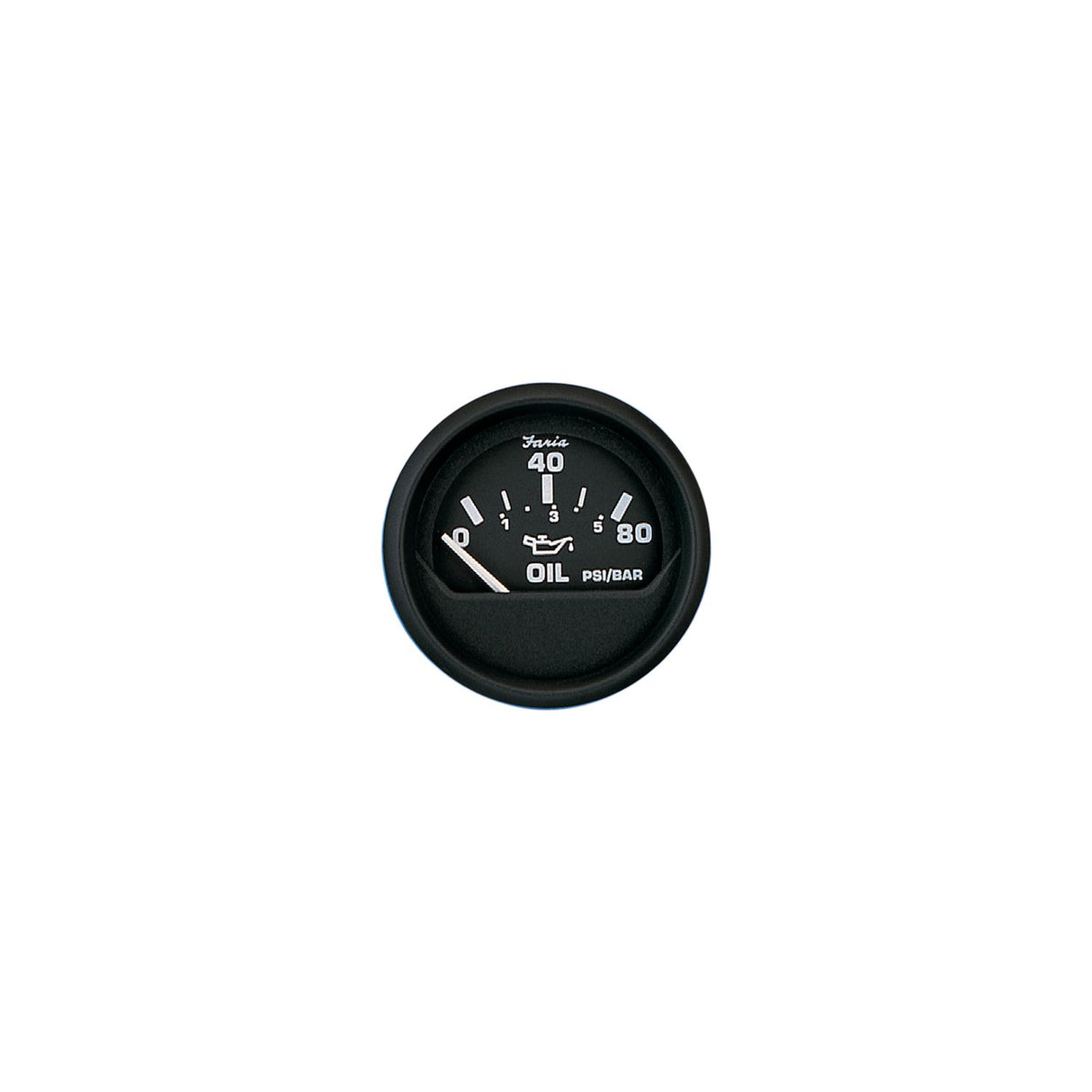 Faria 12803 Euro 2″ Oil Pressure Gauge 80 PSI