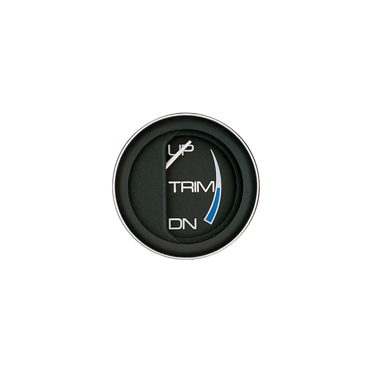 Faria Coral Black 2″ Trim Gauge For Mercury/Mariner/Mercruiser/Volvo DP/Yamaha 2001 and Newer)