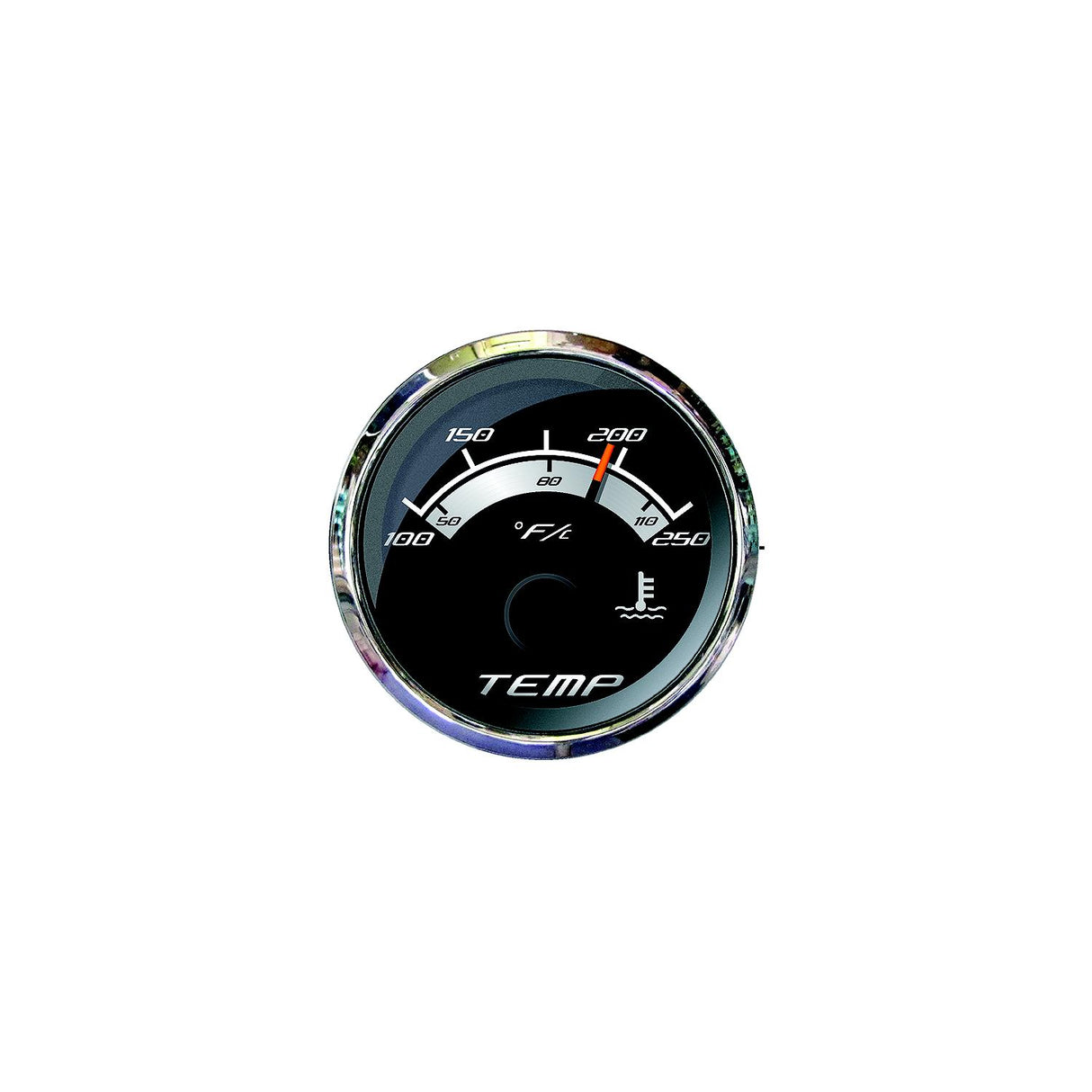 Faria F22017 Platinum 2" Gauge - Water Temp