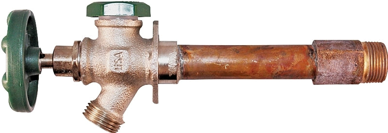 Arrowhead Brass 425-10QTLF Anti-Siphon Wall Hydrant, 1/2 or 3/4 in x 3/4 in Connection, FIP/MIP x Hose, 125 psi Pressure