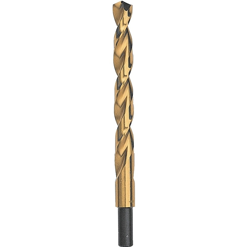DEWALT DW1320 Jobber Drill Bit, 5/16 in Dia, 4-1/2 in OAL, Parabolic Flute, 5/16 in Dia Shank, Straight Shank