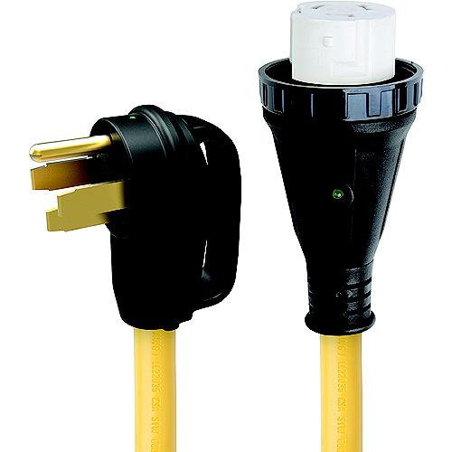 Park Power Weekender 50ARVD36 50A 125/250V Detachable Power Cord w/Handle & Indicator Light, 36'