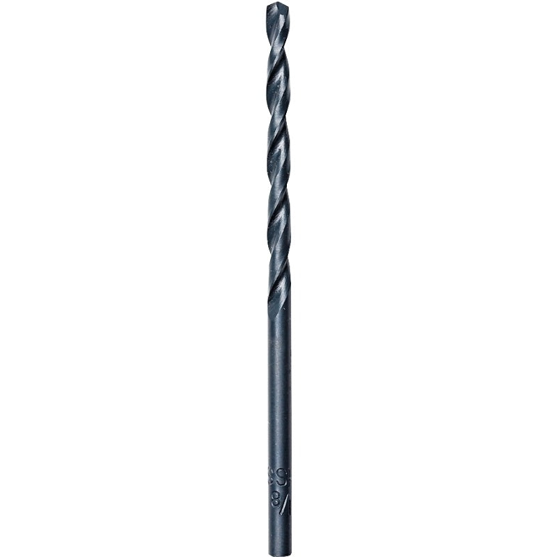 Milwaukee 48-89-2721 Jobber Drill Bit, 15/64 in Dia, 3-7/8 in OAL, Parabolic Flute, 3-Flute, 15/64 in Dia Shank