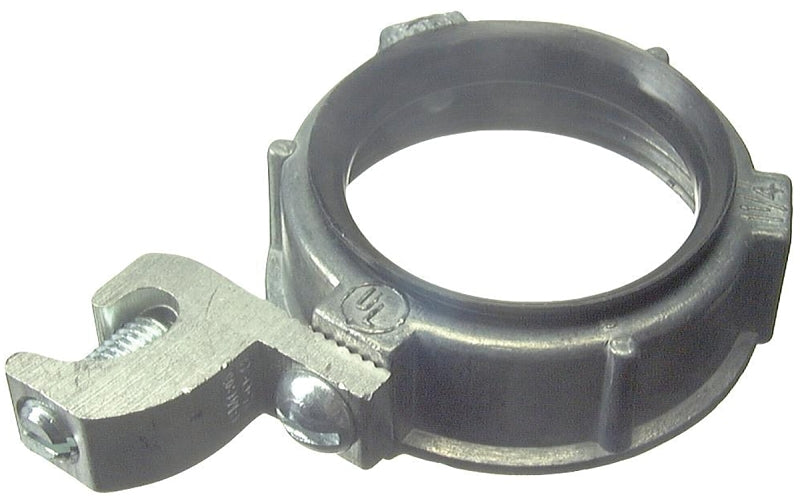 Halex 29523 Rigid Insulated Grounding Bushing, 1 in, Zinc