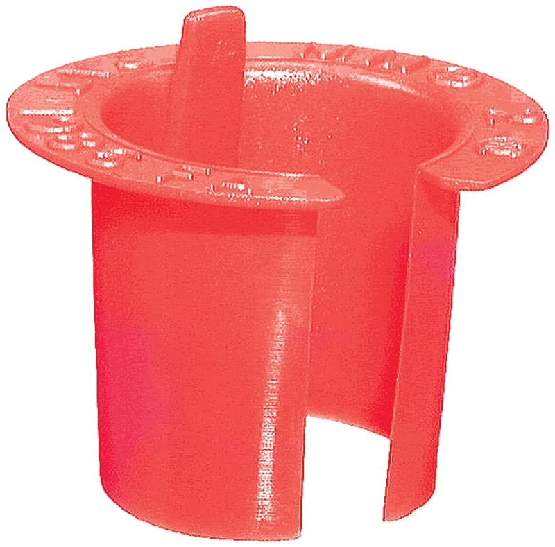 Halex 75403 Flex Anti-Short Bushing, 3 in, Plastic, Red