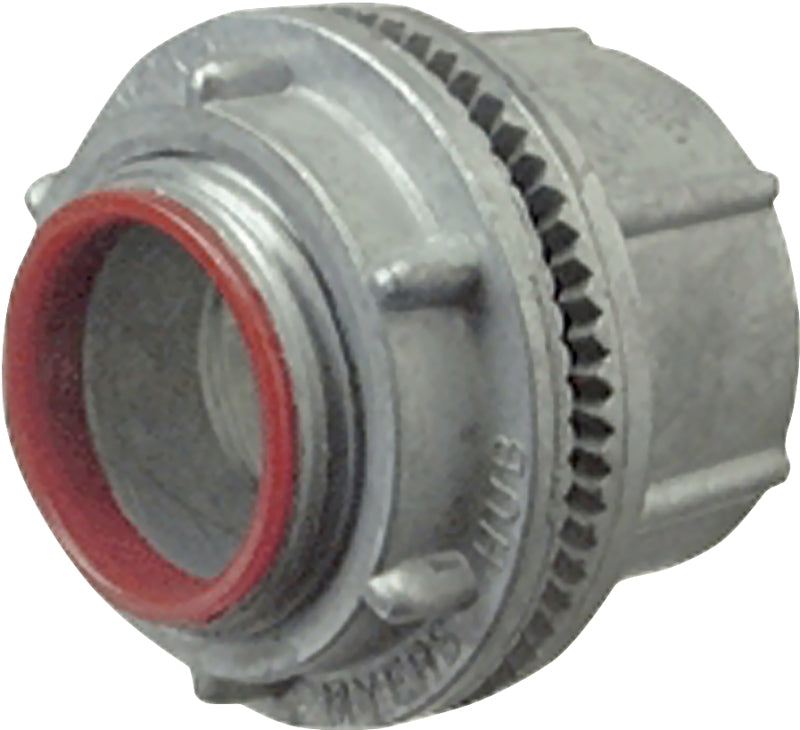 Halex 16320 Rigid Watertight Conduit Hub, 2 in Hub, 3-1/4 in OD, Zinc