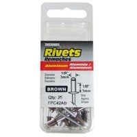 Surebonder FPC42AB Blind Rivet, Short, 1/8 in Grip, 1/8, 1/8 in L, Aluminum