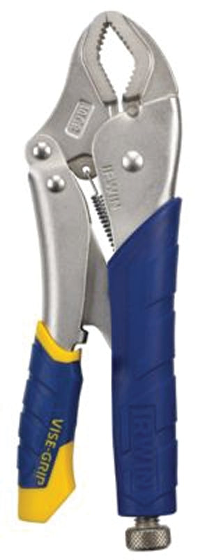 Irwin Fast Release 11T Locking Pliers, 10 in OAL, 1-7/8 in Jaw Opening, Ergonomic Handle, 5/8 in W Jaw, 1-15/64 in L Jaw
