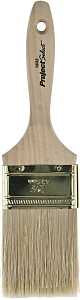 Linzer 1832-2.5 Paint Brush, 2-1/2 in W, 3 in L Bristle, China/Polyester Bristle