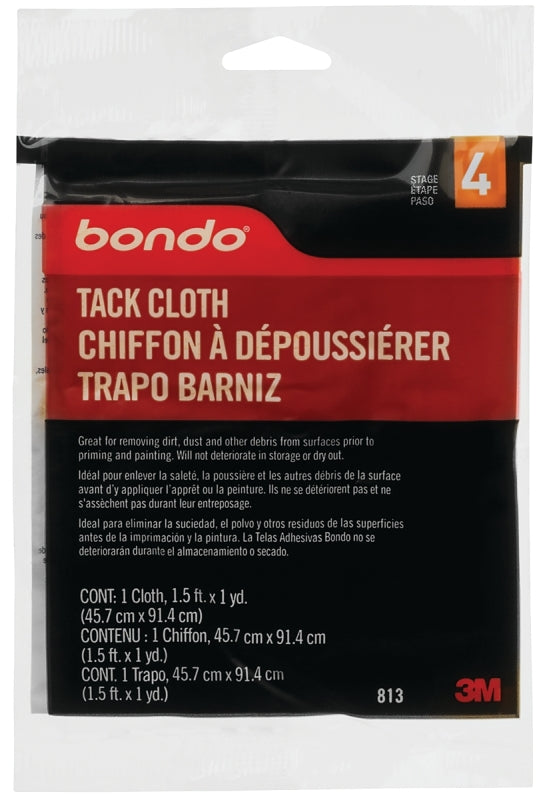 Bondo 813 Tack Cloth Pop-Up Dispenser, Pack of 6