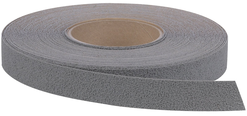 3M 7739 Resilient Tread, 60 ft L, 1 in W, Gray