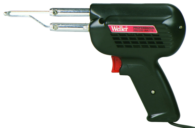 Weller D550 Heavy-Duty Gun Kit, 120 V, 260/200 W, Copper Tip, Soldering Tip