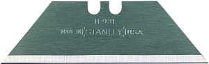 STANLEY 11-931 Utility Blade, 2-7/16 in L, Carbon Steel, 2-Point, 1/PK
