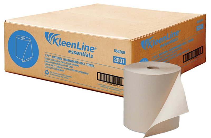 North American Paper 899599 Towel, 800 ft L, 7.85 in W, 1 -Ply