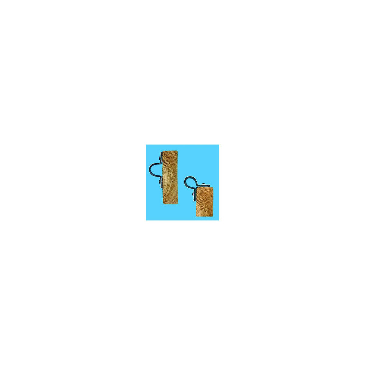 Dock Edge 1132F "C" Guard Economy Dock Bumper White