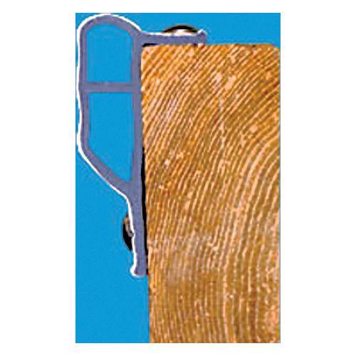 Dock Edge DE1136F Economy Dock Guard Profile, 10' Roll, White