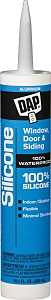 DAP 08643 Window and Door Sealant, -40 to 400 deg F, 10.1 fl-oz Cartridge, Pack of 12