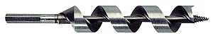 Irwin I-100 Series 49916 Power Drill Auger Bit, 1 in Dia, 7-1/2 in OAL, Solid Center Flute, 1-Flute, 5/16 in Dia Shank