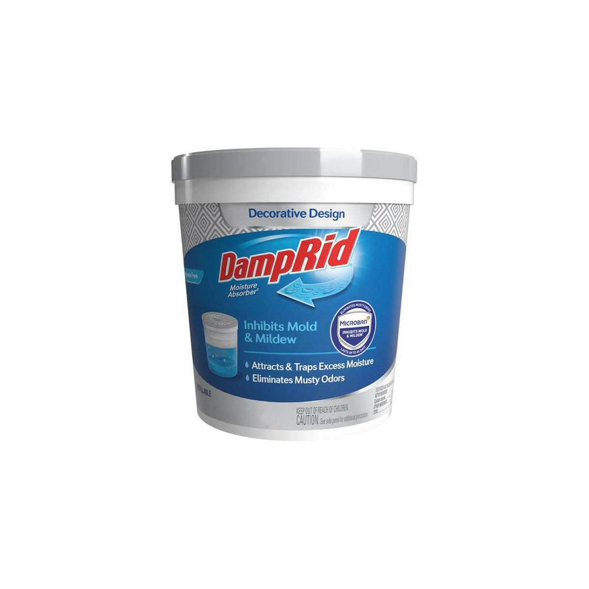 Damp Rid FG01FFESB Refillable Moisture Absorber, 12 oz.