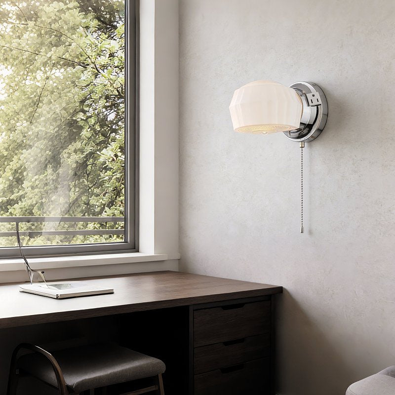 Boston Harbor W39CH01LS-34473L Bracket Wall Light Fixture, 60 W, 1-Lamp, A19 or CFL Lamp, Steel Fixture, Chrome Fixture