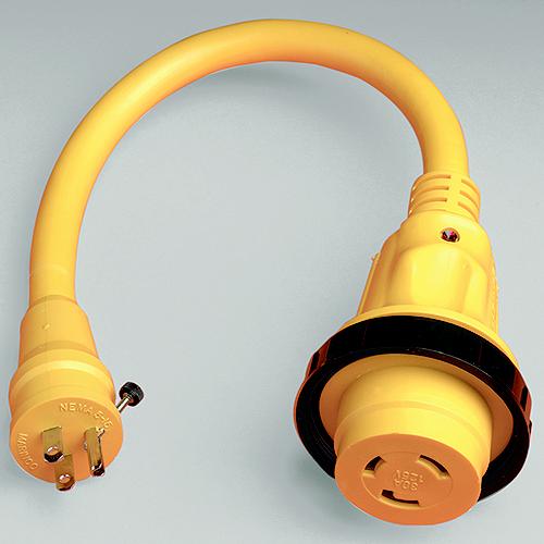 ParkPower 30A to 15A Powercord Plus RV Adapter